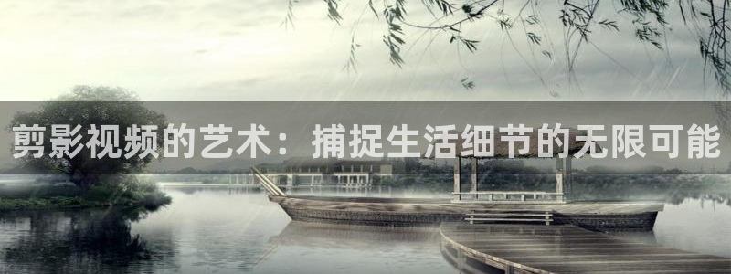 电影极速酷客：剪影视频的艺术：捕捉生活细节的无限可能